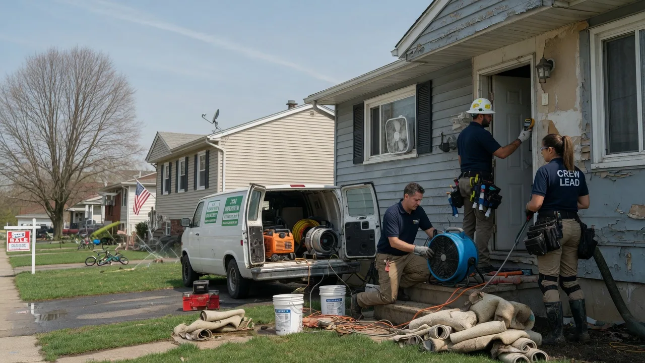 Flood Cleanup in Driftwood, TX near me